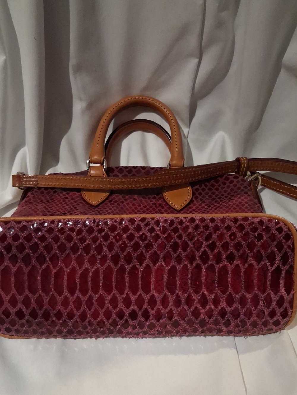 Dooney & Burke Magenta Crossbody Purse - Picture 3 of 4